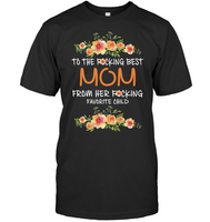 To The Fucking Best Mom From Her Fucking Favorite Child Mothers Day Gift T Shirts