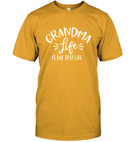 Grandma Life Is A Best Life Funny Mothers Day Gift T Shirt For Women
