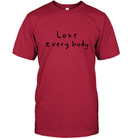 Bow Love Everybody Wow Tee Shirt for Men Women