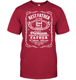 Best Father All Time Dad No 1 Forever Premium World's Greatest Fathers Day Gift T Shirts