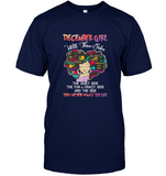 December Girl With Three Sides The Quiet Fun Crazy Side You Never Want To See Tee Shirt