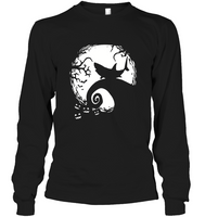 Shark Nightmare Before Christmas Moon Halloween Gift Tee Shirt Hoodie