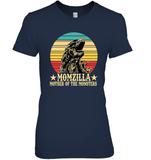Momzilla Mother Of The Monsters Retro Vintage Funny Mothers Day Gift For Mom Wife Women T Shirt