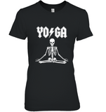 Yoga Skeleton Tee Shirt Hoodie