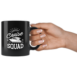 Cruise squad 2019 black coffee mug