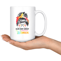 Nurse I'm Not The Most Women Hair Bun White Coffee Mug