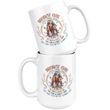 April Girl The Soul Of A Gypsy Fire Lioness Heart Hippie Mouth Sailor Birthday White Coffee Mugs