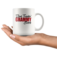 Best Freakin' Grammy Ever Plaid White Coffee Mug