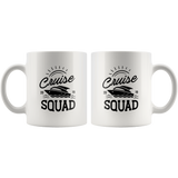 Cruise squad 2019 white coffee mug