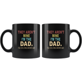 They aren't mine I'm the cool fun and favorite dad father's day gift black coffee mug