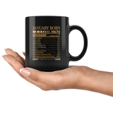 January born facts servings per container, born in January, birthday gift coffee mug