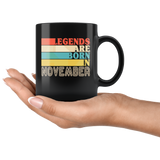 Legends are born in November vintage, birthday black gift coffee mug