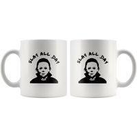 Michael Lay All Day Myers White Coffee Mug