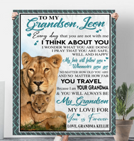 To My Grandson Leon