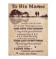 Personalized Custom Name To My Wife Your Last Everything Love You Forever Always Gift Ideas From Husband Guitar Blanket