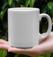 Just Mom Trying Not To Raise Assholes Mothers Day Gift White Coffee Mug
