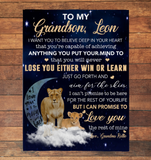 To My Grandson Leon 2