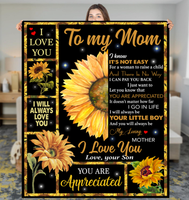 To My Mom Sunflower Andrea Frantz