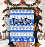 Dad We Love You Personalized Customize Christmas Xmas Gift For Father Daddy Fleece Sherpa Mink Blanket