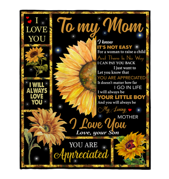 To My Mom Sunflower Andrea Frantz