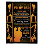 To My Dad Thank You Personalized Print