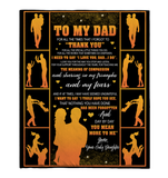 To My Dad Thank You Personalized Print