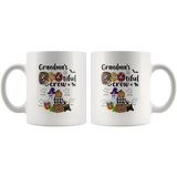 Personalized Halloween Gift Ideas For Grandma From Grandkids, Halloween Grandma Gift White Coffe Mug