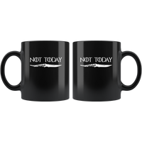 Air Arya Not Today Stark Black Coffee Mug