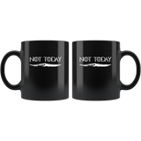 Air Arya Not Today Stark Black Coffee Mug