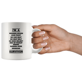 I'm a wooden spoon lead paint no car seat garden hose drinking survivor white gift coffee mug