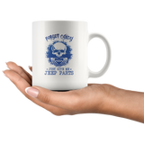 Forget Candy Just Give Me Jeep Parts Skull Halloween Gift White Coffee Mug
