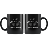 Rose Apothecary Locally Sourced Black Coffee Mug