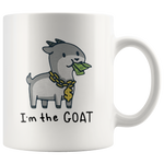 I'm the Goat white gift coffee mug