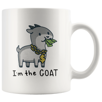 I'm the Goat white gift coffee mug