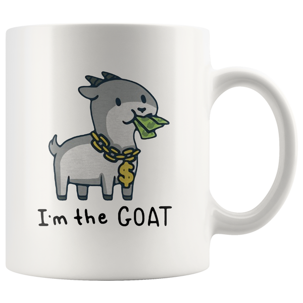 I'm the Goat white gift coffee mug