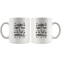 Harry Merry Christmas Ya Filthy Muggle Potter Xmas White Coffee Mug