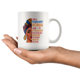 February woman I am Stronger, braver, smarter than you think, birthday gift white coffee mugs