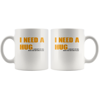 I need a huge amount of beer and motorcycles white gift coffee mug