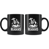 Take Me To Your Readers Black Coffee Mug