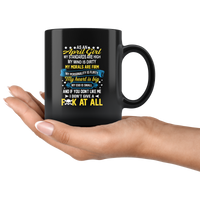 As An April Girl My Standards Are High Mind Dirty You Don’t Like Me I Don’t Give Fuck At All Birthday Black Coffee Mug