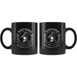 March Woman The Soul Of A Witch The Fire Lioness The Heart Hippie The Mouth Sailor gift black coffee mugs
