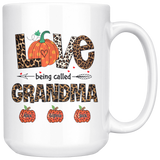 Personalized Love Being Called Mom Grandma Halloween Gift Ideas From Grandkids Kids White Coffee Mug