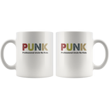 Punk Professional Uncle No Kids White Coffee Mug