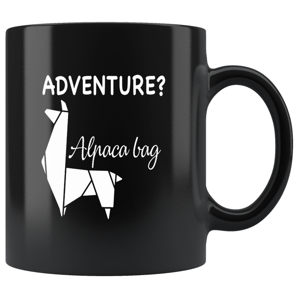 Adventure Algaca Bag Black Coffee Mug