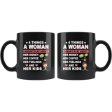 4 things a woman doesn't play about her money coffee feelings and grandkis black coffee mug
