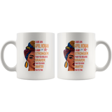 April woman I am Stronger, braver, smarter than you think, funny birthday white gift coffee mugs