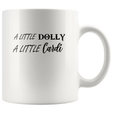 A Little Dolly A Little Cardi White Coffee Mug