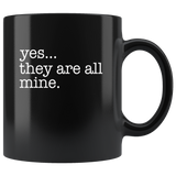 yes they are all mine black coffee mug