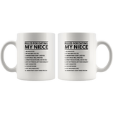 Rules for dating my niece be employed aunt gift white coffee mug