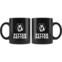 Pitter Patter Letterkenny Black Coffee Mugs
